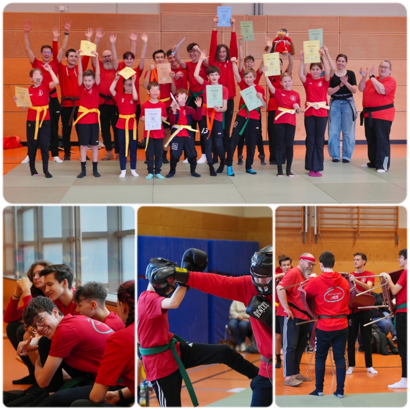 Fotos von der Gürtelprüfung