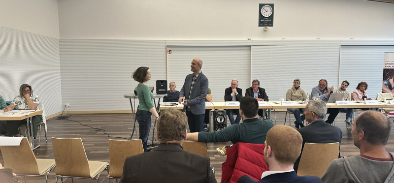 Begrüßung im Vorstand des Sportkreise